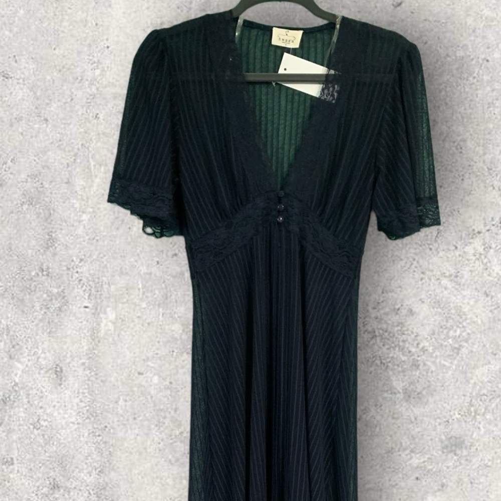 Ember Pin Stripe Duster